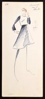 Karl Lagerfeld Fashion Drawing - Sold for $1,170 on 04-18-2019 (Lot 32).jpg